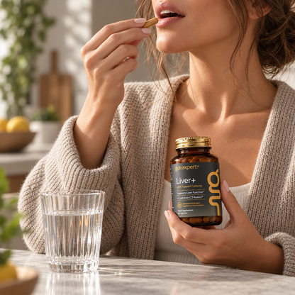 GutExpert® Liver+ Complex – Подкрепа на черния дроб и храносмилането